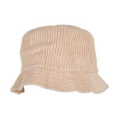 Big Corduroy Bucket Hat - Offwhite - One Size